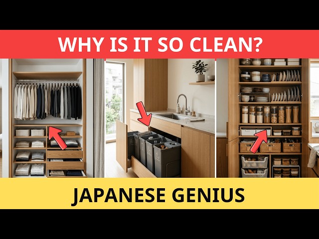 14 Japanese Habits That Make Mess Disappear
