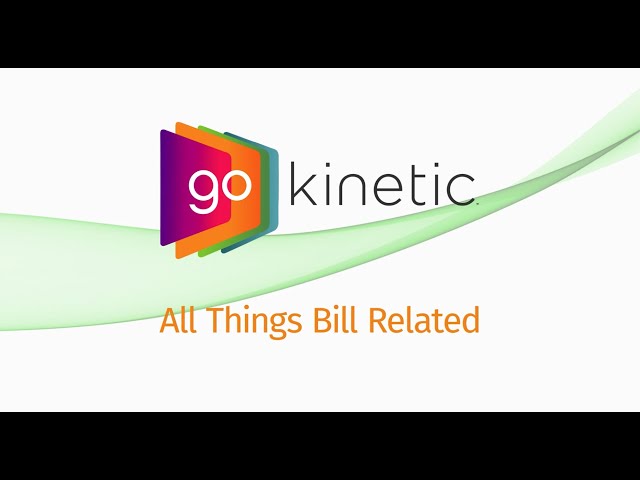 Securely Pay Your Bills with the Go Kinetic App