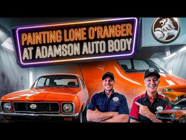 We gave This LONE O'RANGER Torana the finish it deserves