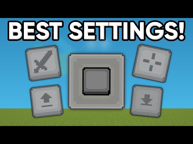 NEW BEST SETTINGS in Minecraft Mobile for PvP