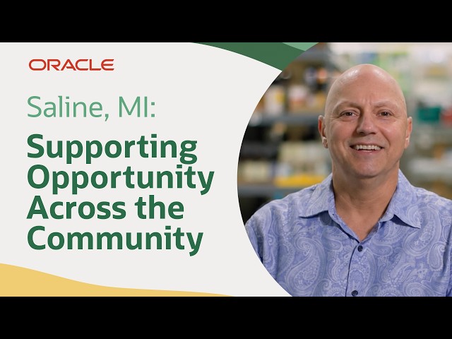 Oracle Supports Saline Area Social Service: Building a Stronger Community