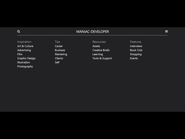 Tutorial Bootstrap Studio - Create Navbar Mega Menu