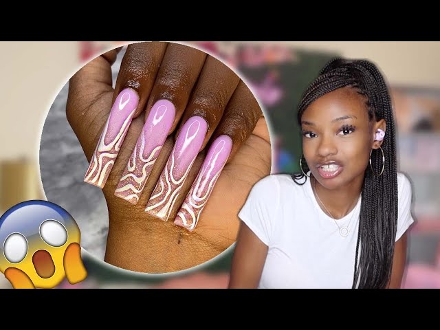 How to do polygel nails with tips | easy polygel tutorial