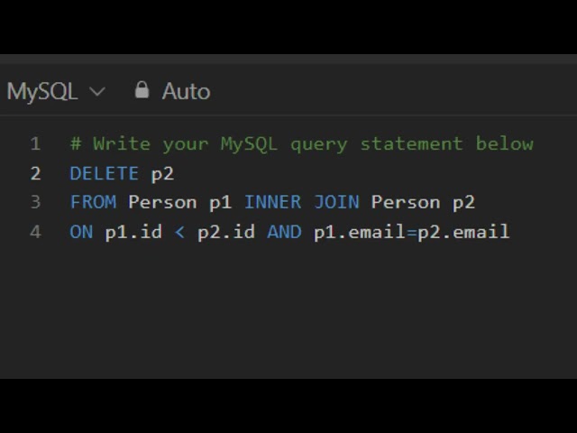 🚀 LeetCode 196 – Delete Duplicate Emails | SQL Solution Explained