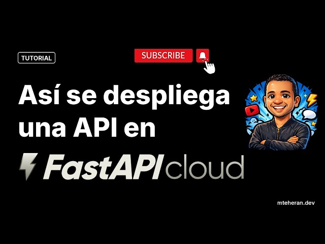 Así se despliega una API en FastAPI Cloud 🚀