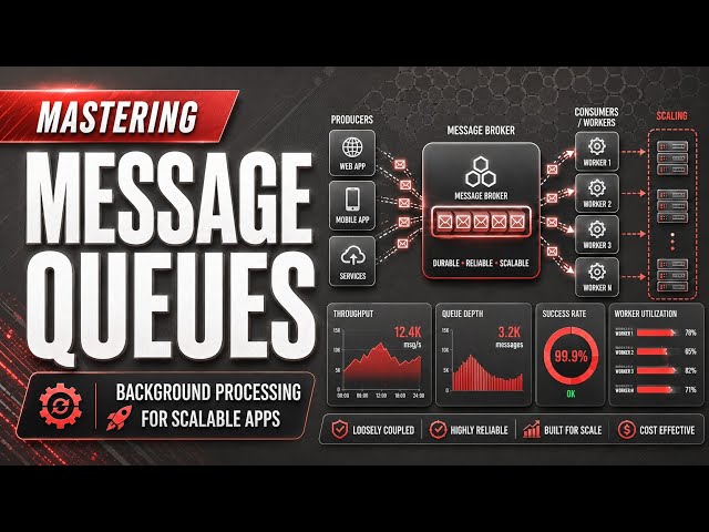Mastering Message Queues | Background Processing for Scalable Applications | Uplatz