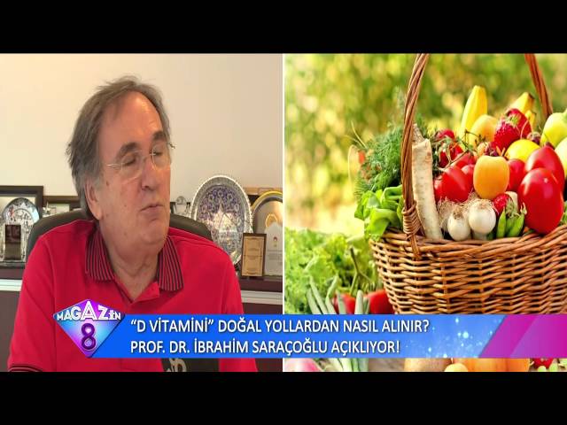 Doğal Yollardan D VİTAMİNİ Nasıl Alınır? Prof. Dr. İbrahim Saraçoğlu D Vitamini Eksikliğini Anlattı