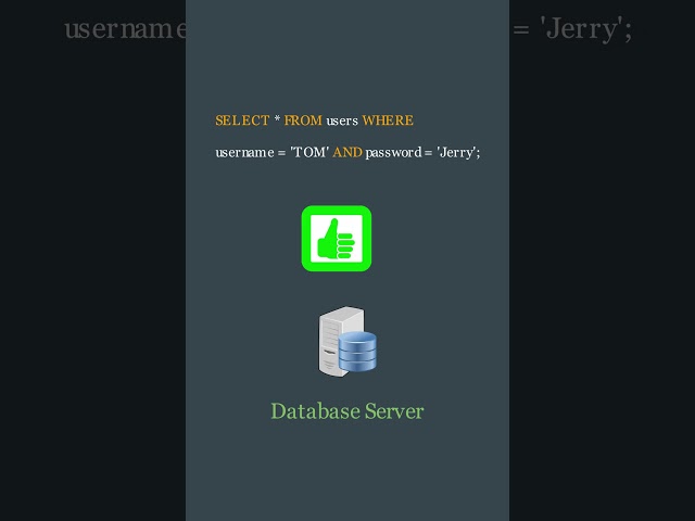 SQL Injection Attack Explained #hacking #security