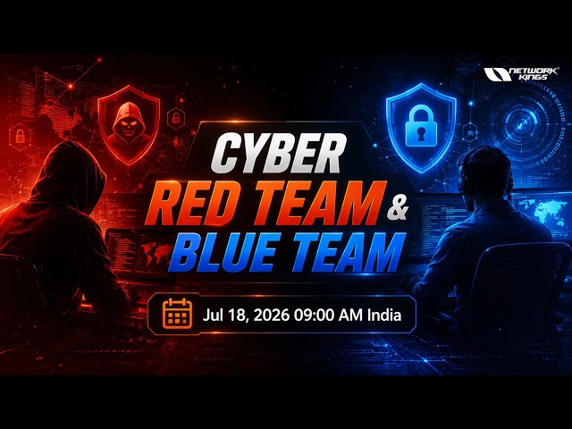Cyber Security Master Program Red & Blue | Network Kings