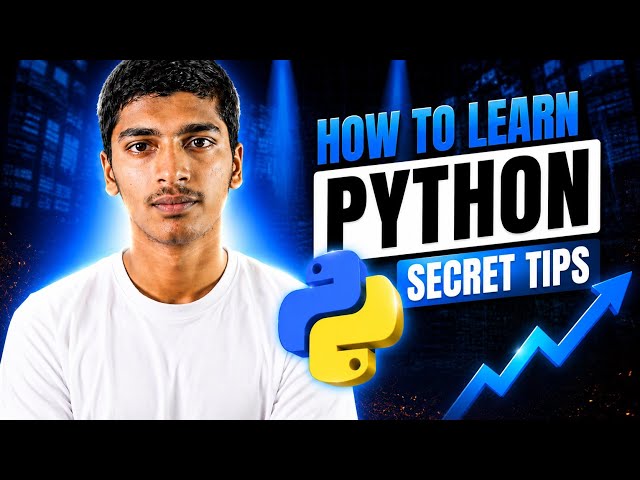 How to Learn Python in 2026 🐍 | Beginner to Advanced Concepts For AI 🤩🎉 | Tamil | ✅