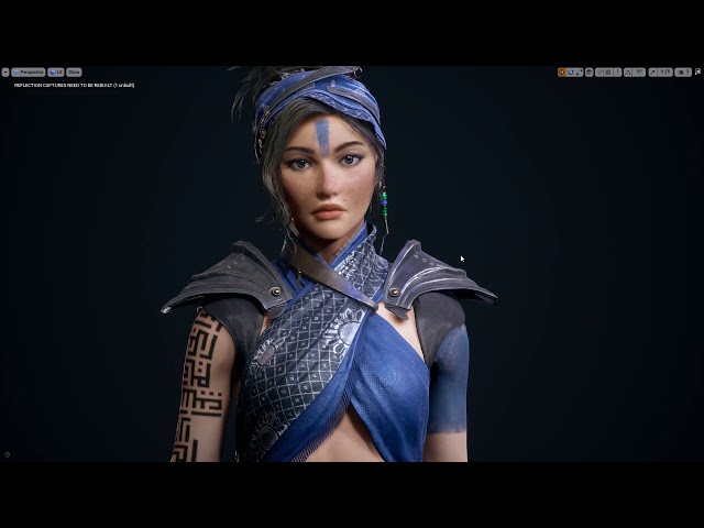 How to create UE4 Real-time Rendering Character