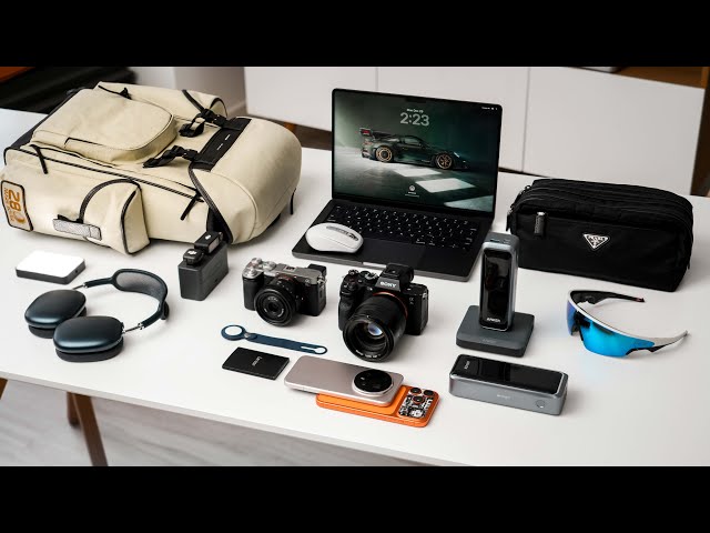 My TECH Travel Essentials in 2026 - Travel Bag and Accessories