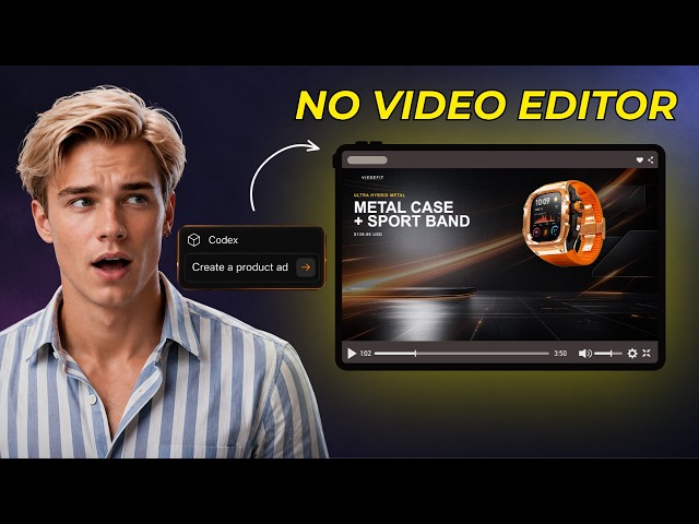 How to Make Product Ads with Codex + Remotion (Full Workflow)