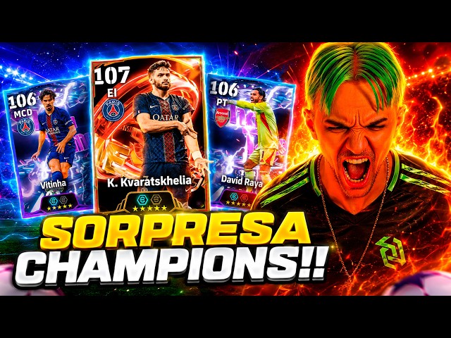 💥 Kvaratskhelia Big Time and BRUTAL RAGE!! 😡 Champions Box - eFootball 2026