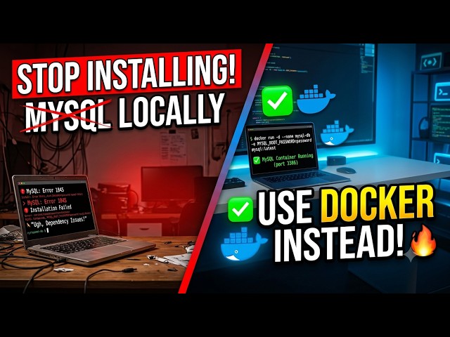 Stop Installing MySQL Locally — Use Docker Instead