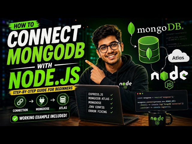 How to Connect MongoDB compass with Node.js & Express (2026 Beginner Guide)