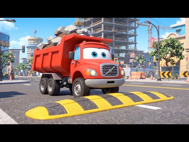 Learn Vehicles 🚜 Dump Truck, Excavator, Garbage Truck, Cars for Kids! Wheels on the Bus Melody