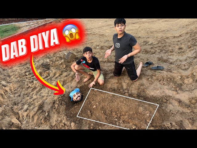 Bhaut Badi Galti Kar Di 😱 Buried In Soil Challenge !!
