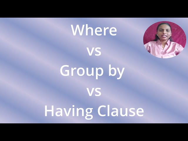 🔥 WHERE vs GROUP BY vs HAVING in SQL | Master SQL Filters in Minutes!