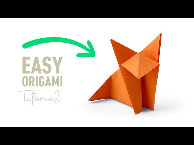 Origami Fox Easy. How to Make Origami Fox | Paper Fox Folding Instructions