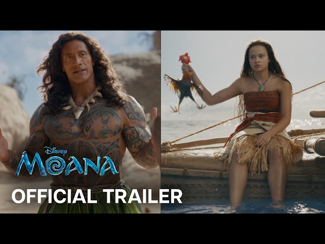 Moana | "Official Trailer" | In Theatres July 10