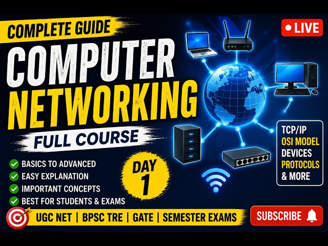 Computer Networking Complete Series | Introduction & Basics