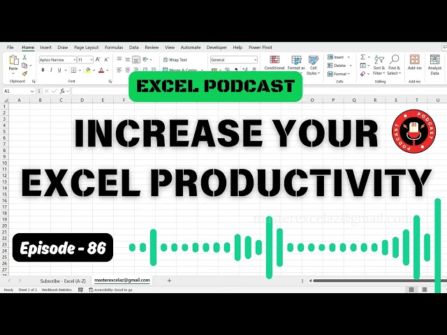 Unhiding the columns - Excel Shortcut Tips