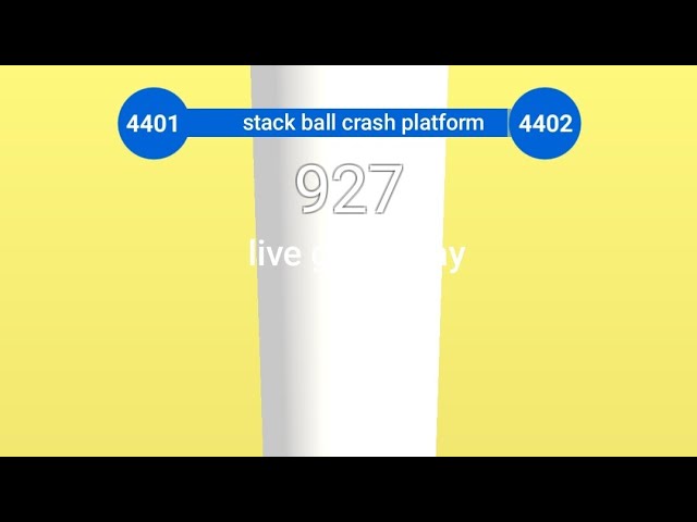 stack ball crash platform game asali maja to tab aata Hai jab level complete karo