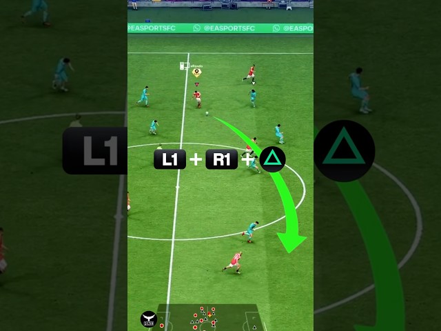 Tutorial de pase filtrado potente | Cómo pasar como un profesional 👀 #eafc27 #fc27