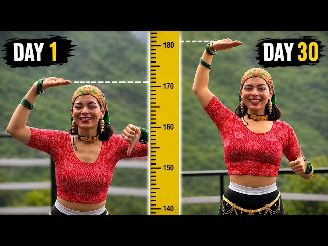 How to Increase Height Naturally | Height Increase Exercises & Yoga for Height Growth #yogawithkavya