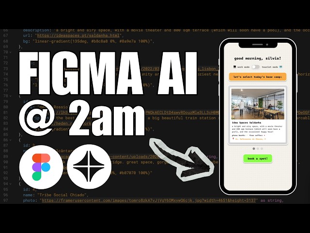 how I built a freelancer travel app at 2AM with Figma AI