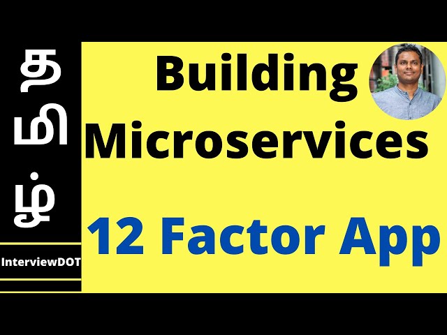 Building Microservices | 12 Factor App - Externally Managed Config | InterviewDOT