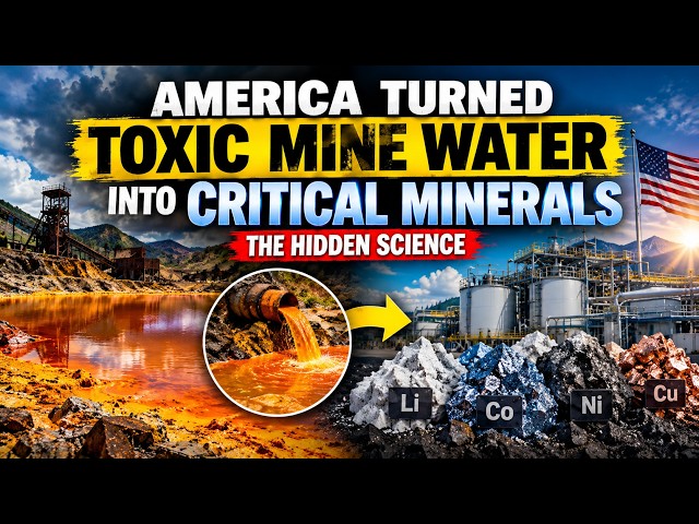 America Turned Toxic Mine Water Into Critical Minerals | The Hidden Science #usa #documentry
