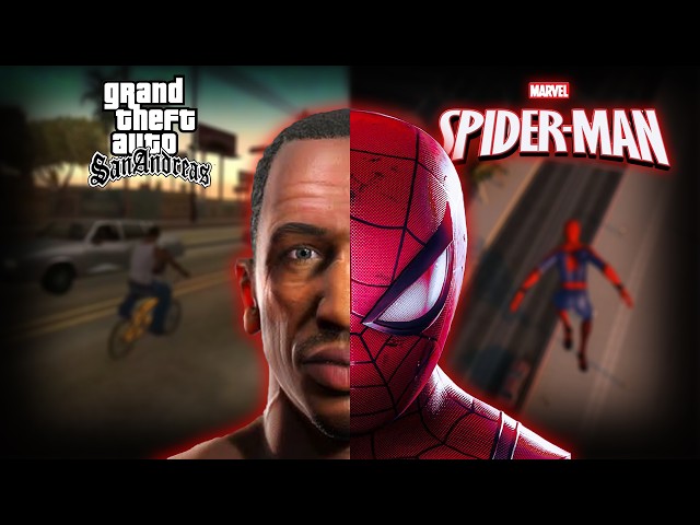 6 Minutes to Transform GTA San Andreas Into Spider-Man PS4! 😱