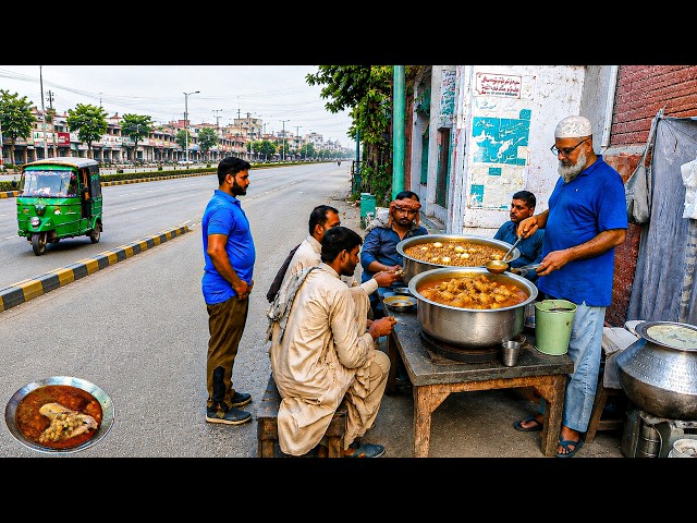 BEST BREAKFAST FOODS OF PAKISTAN | TRADITIONAL STREET FOOD | DESI FOOD COMPILATION