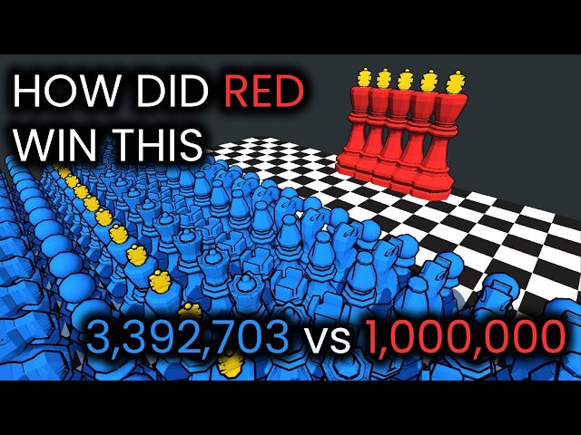 HOW DID RED WIN THIS GAME - Marble Chess War 1