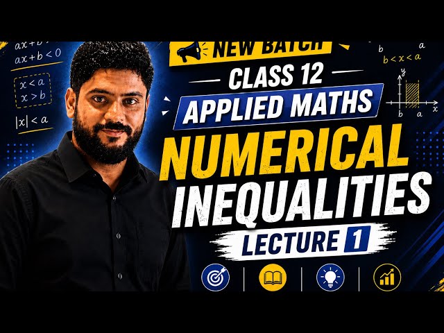 Linear & Quadratic Inequalities Made Easy | Applied Maths | Board Exam Special