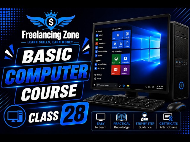 Basic Computer Course | Class 28 | Computer Fundamentals