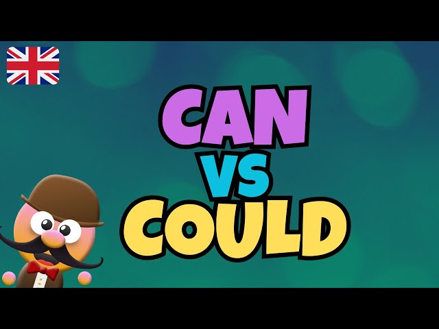 CAN vs COULD. APRENDE A DIFERENCIAR ESTOS VERBOS MODALES - INGLÉS CON MR. PEA