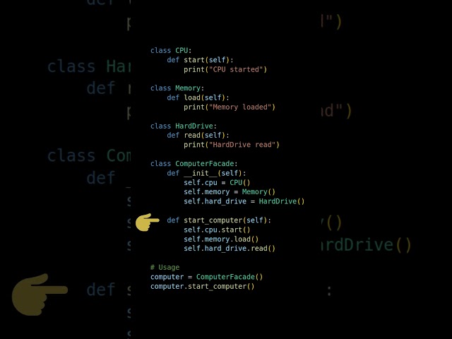 Facade Design Pattern