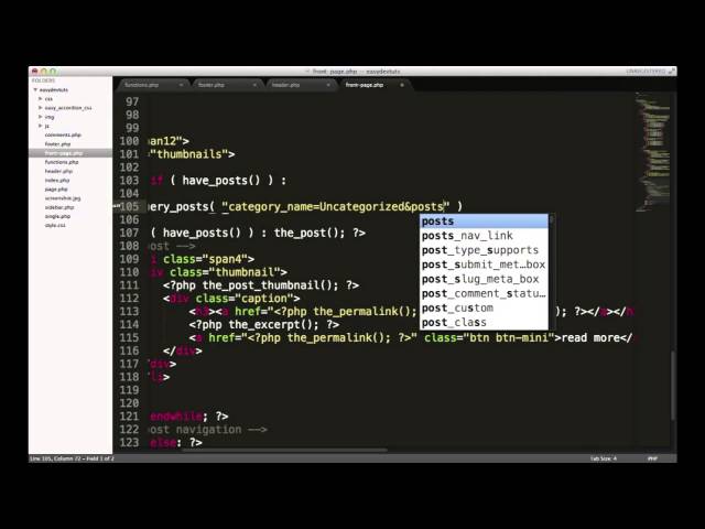 Wordpress Development Tutorials - pt 17: Query Posts