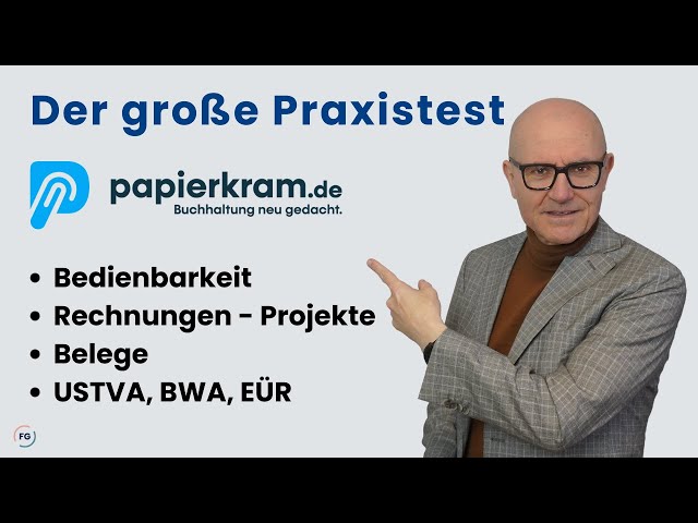 Buchhaltungssoftware Papierkram im Test: Wirklich einfach?
