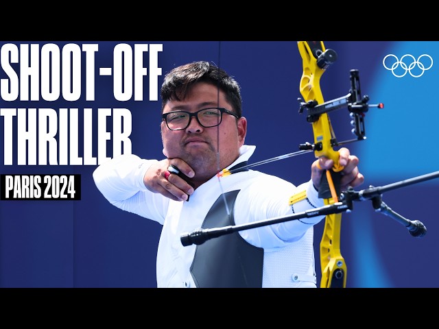 Bullseye to Gold! Archery Men's Final & Shoot-Off 🎯🇰🇷 | Paris 2024