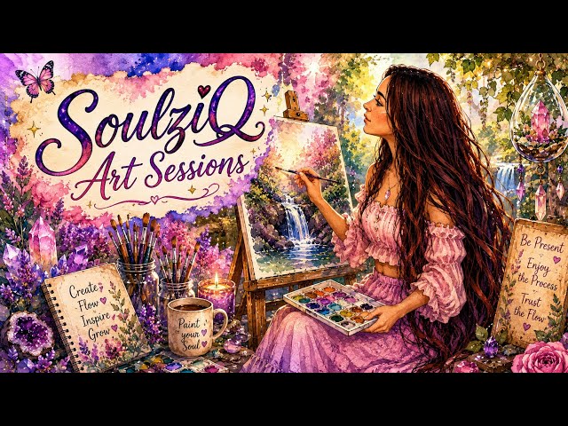 SoulziQ Art Sessions- Positive Artistic Creative Expression Episode One