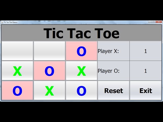 How to Create a Tic Tac Toe  Game in Java NetBeans