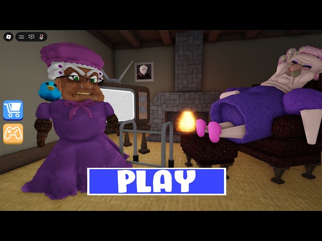 WHAT iF i BECOME SALTY GRANNY in GRUMPY GRAN! (SCARY OBBY) - All Jumpscares - Full Gameplay - Roblox