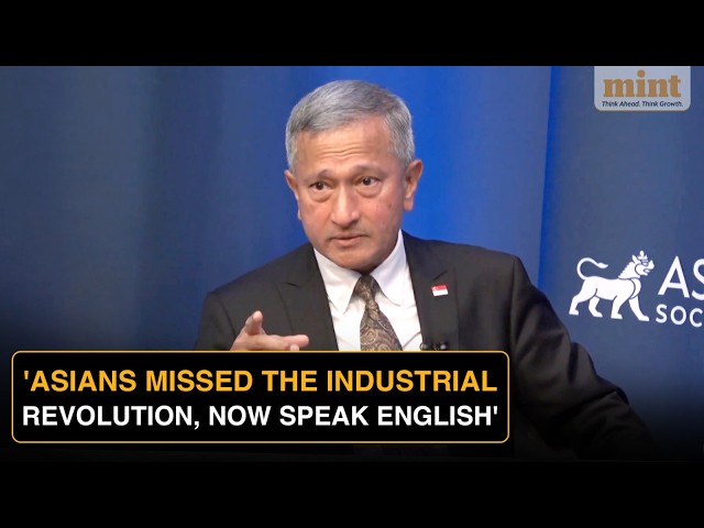 Watch Vivian Balakrishnan's Fascinating Insight Into Why China Won't Miss The Bus On AI