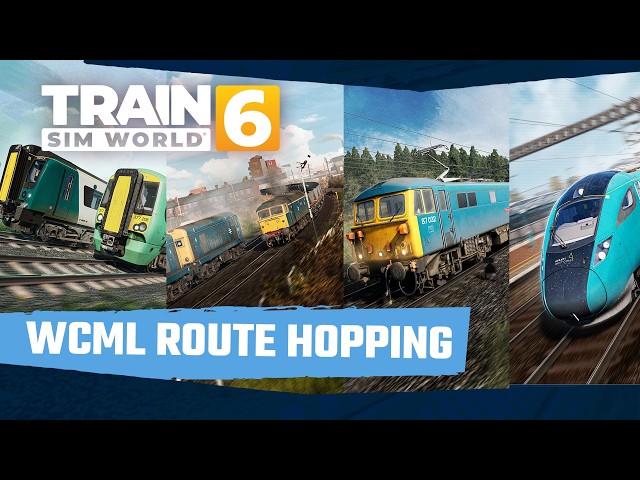 Travelling the West Coast Main Line from Euston to Carlisle with Route Hopping!