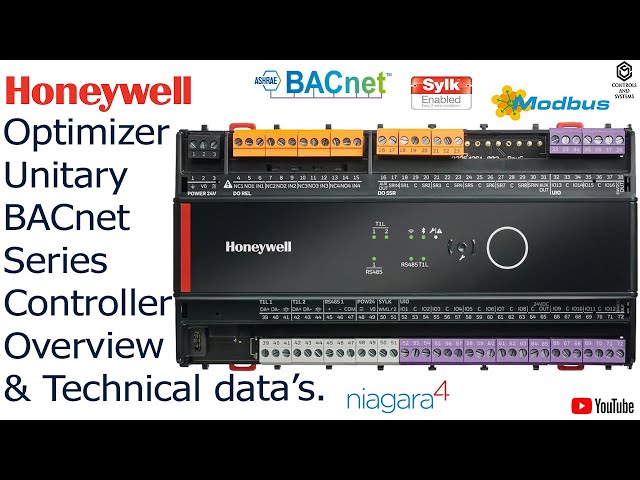 Honeywell Optimizer Unitary BACnet Controller | Overview & Technical Specifications📖