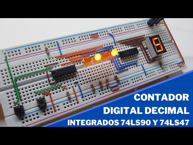 DIGITAL COUNTER from 0 to 9